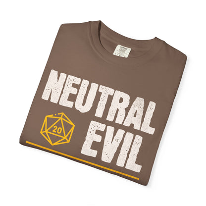 Neutral Evil Shirt - D&D Alignment T-shirt - Comfort Colors