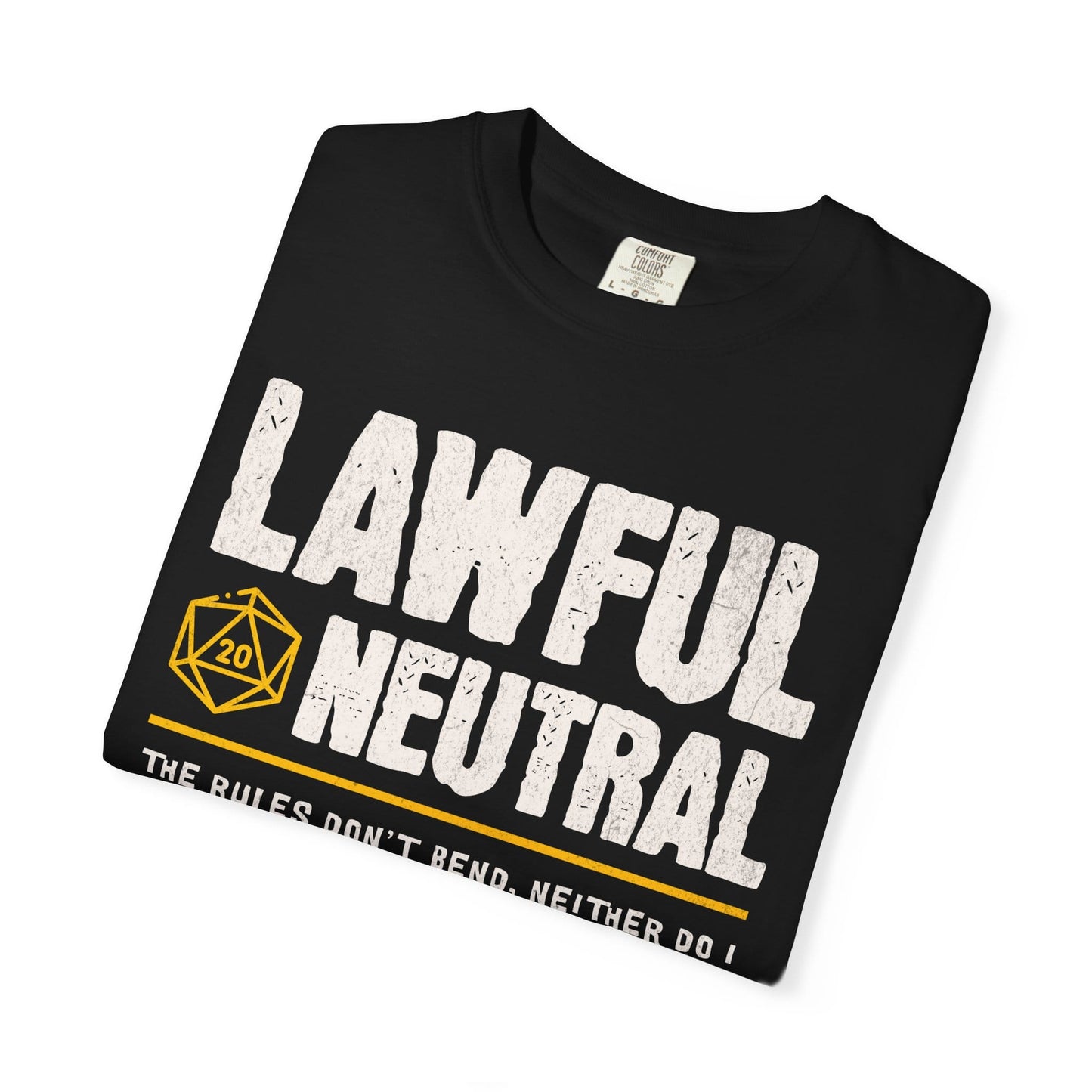 Lawful Neutral Shirt - D&D Alignment T-shirt - Comfort Colors