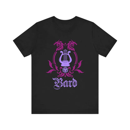 D&D Bard Class Emblem T-Shirt Color: Black Size: S