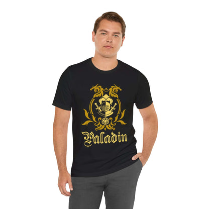 D&D Paladin Class Emblem T-Shirt Color: Army Size: S