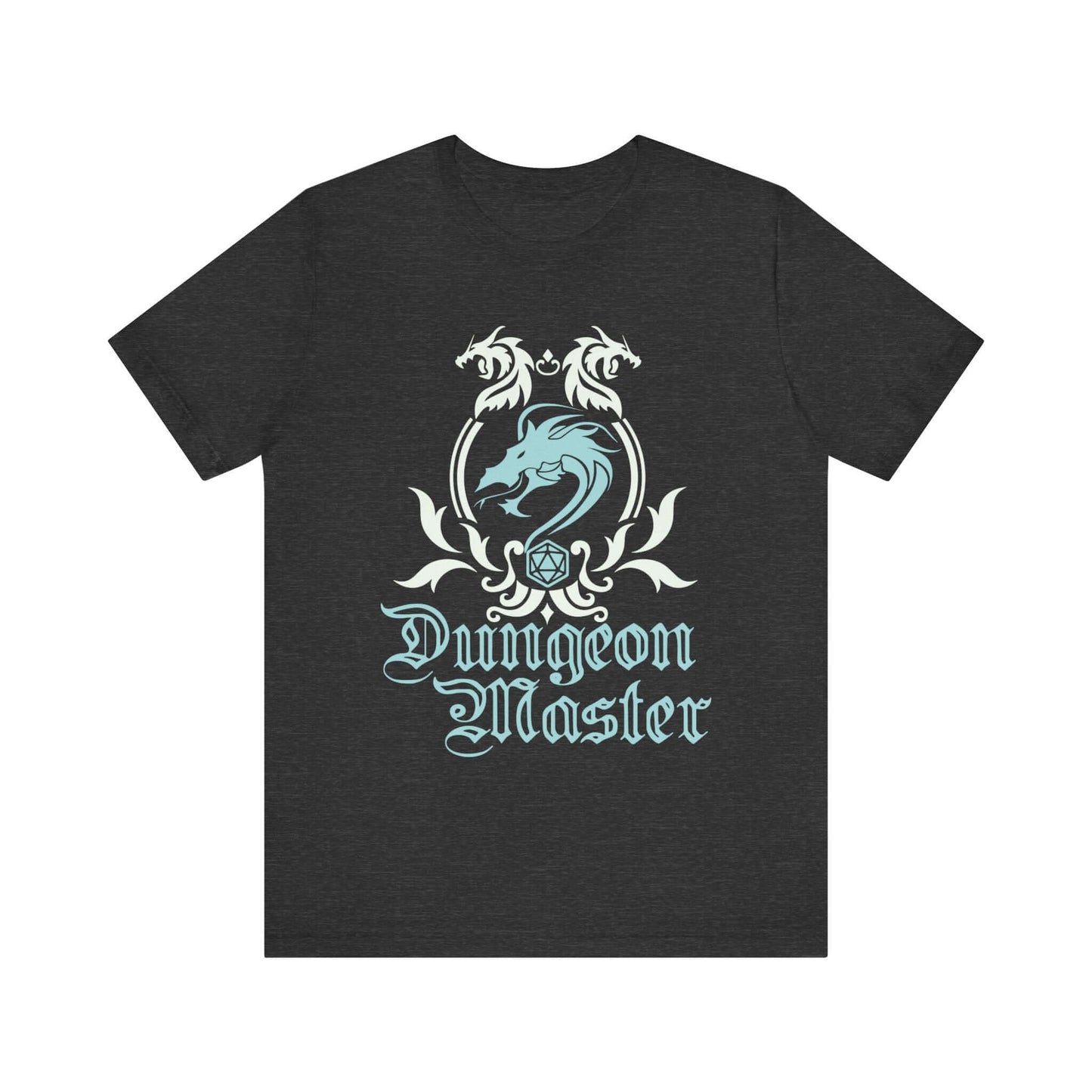 D&D Dungeon Master Emblem T-Shirt Color: Dark Grey Heather Size: S