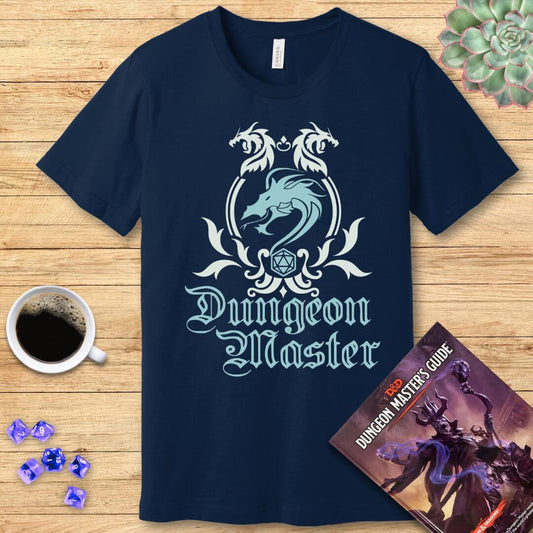 D&D Dungeon Master Emblem T-Shirt Color: Black Size: S