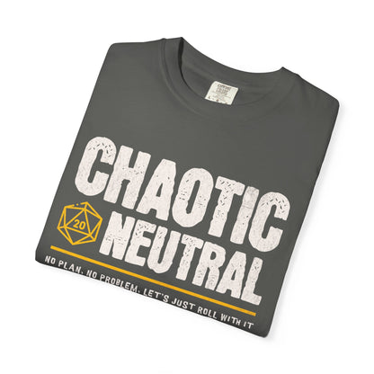 Chaotic Neutral Shirt - D&D Alignment T-shirt - Comfort Colors