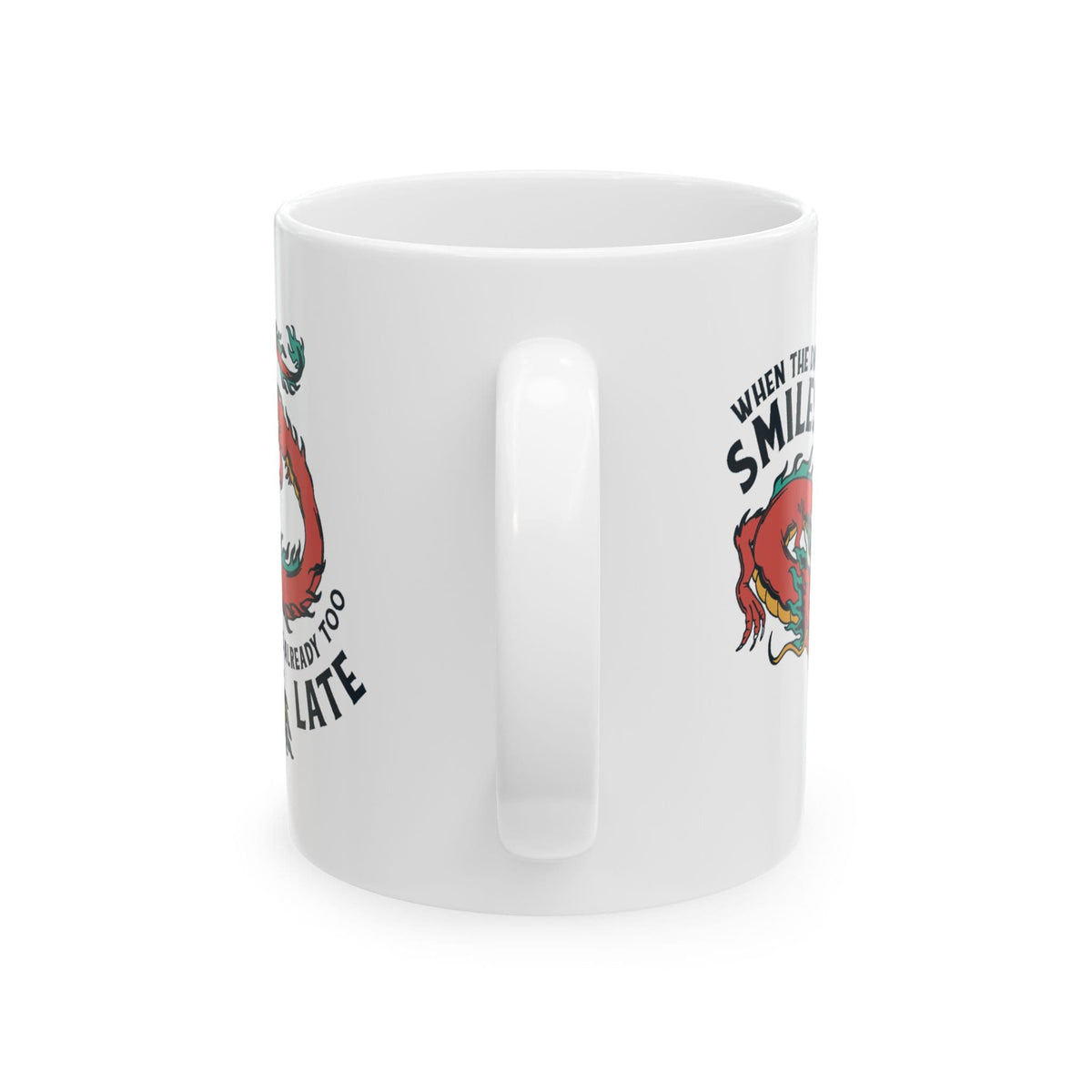 D&D Mug When the DM Smiles It's Already Too Late