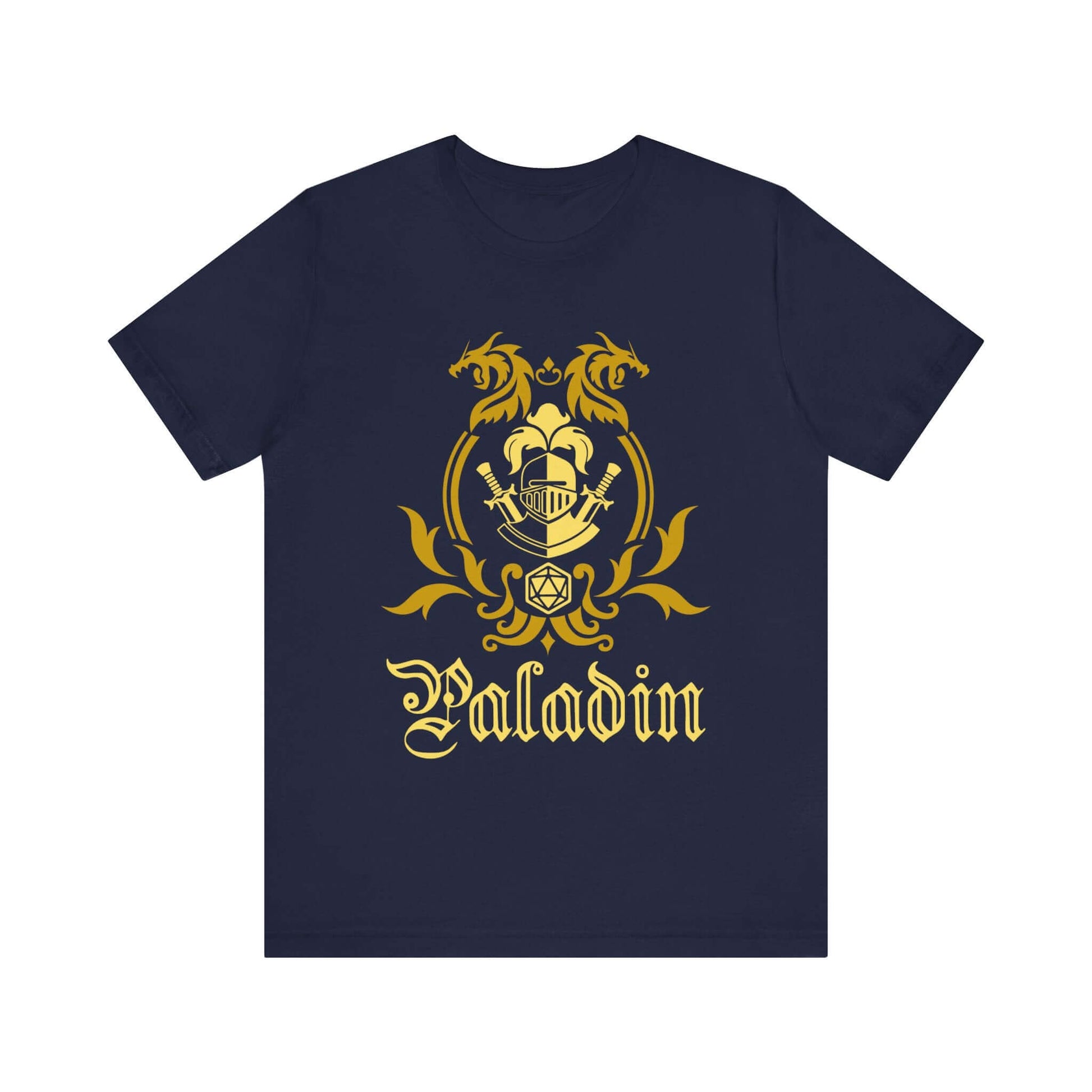 D&D Paladin Class Emblem T-Shirt Color: Navy Size: S