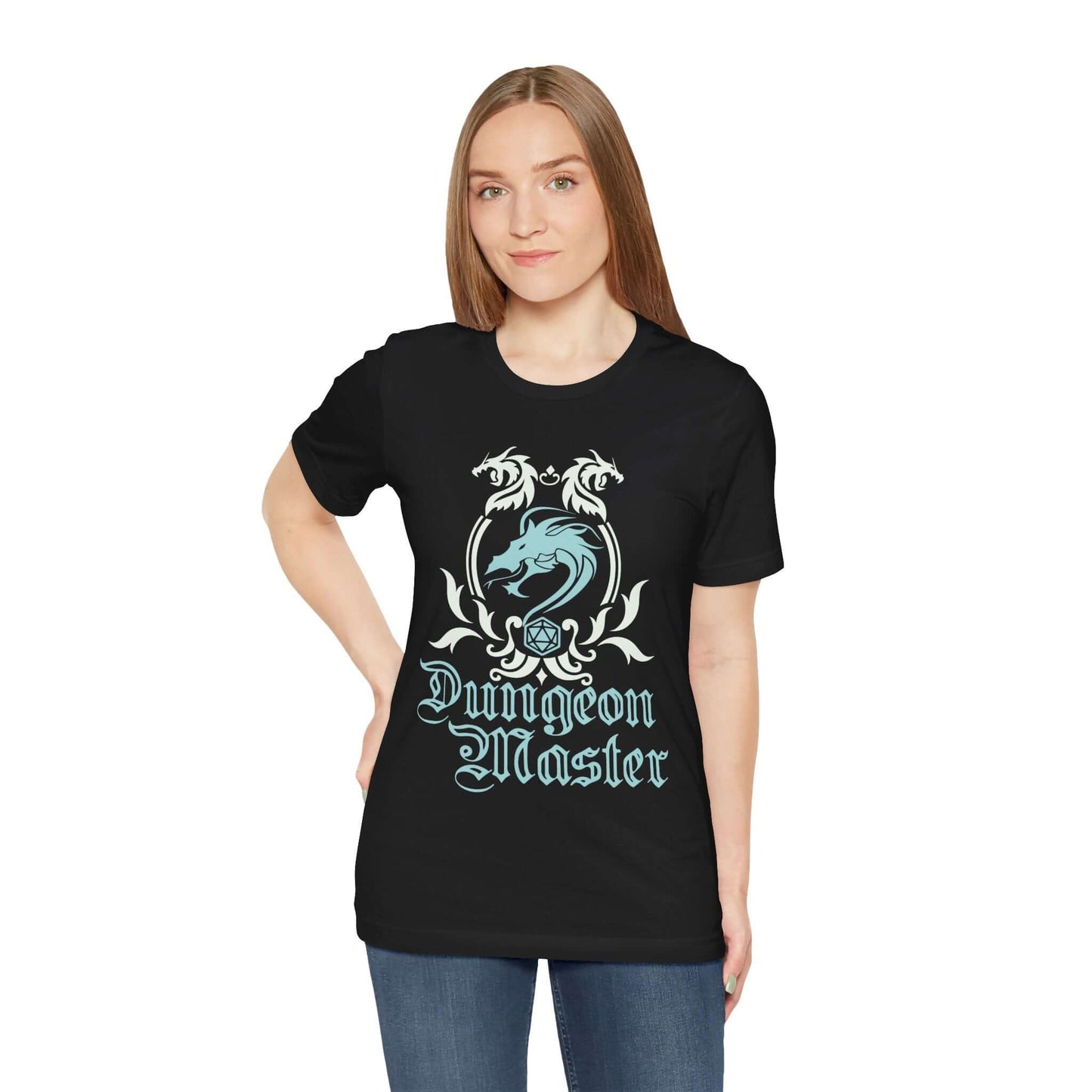 D&D Dungeon Master Emblem T-Shirt Color: Black Size: S