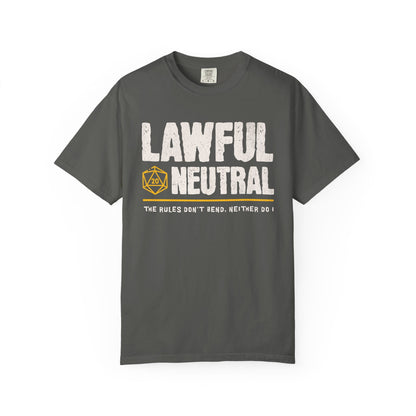 Lawful Neutral Shirt - D&D Alignment T-shirt - Comfort Colors