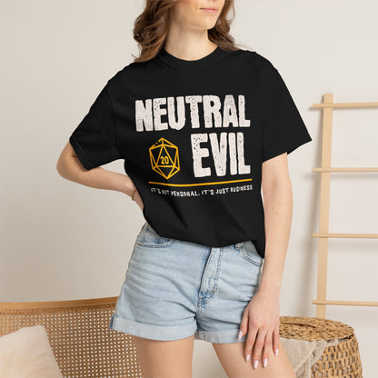 Neutral Evil Shirt - D&D Alignment T-shirt - Comfort Colors