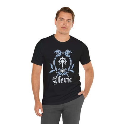 D&D Cleric Class Emblem T-Shirt Color: Black Size: S