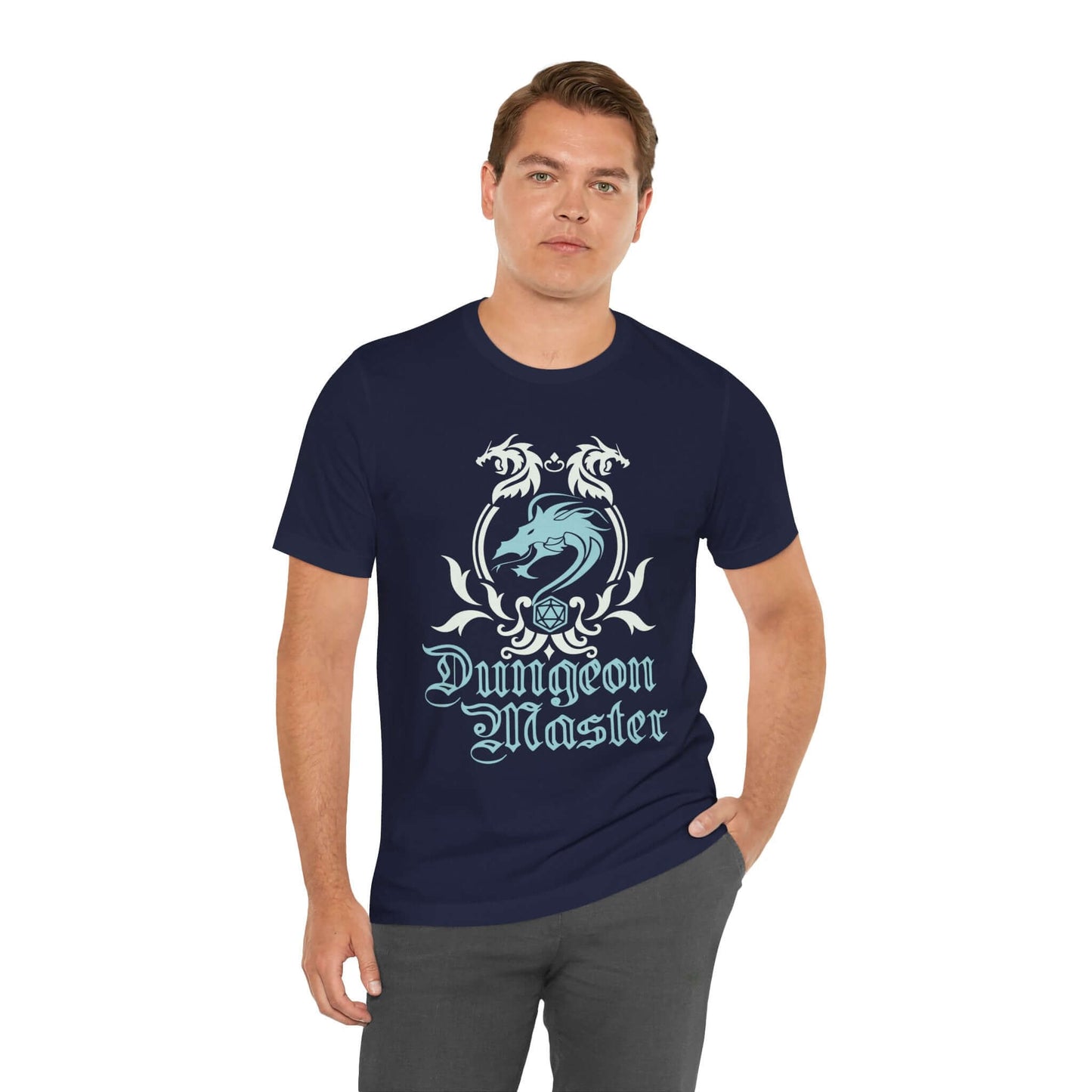 D&D Dungeon Master Emblem T-Shirt Color: Black Size: S