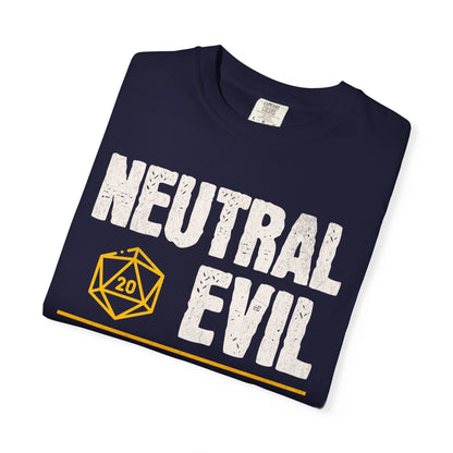 Neutral Evil Shirt - D&D Alignment T-shirt - Comfort Colors