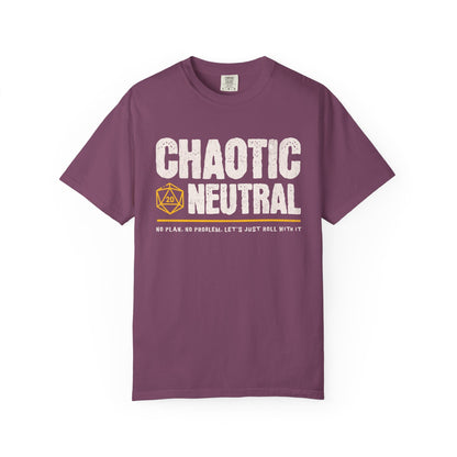 Chaotic Neutral Shirt - D&D Alignment T-shirt - Comfort Colors