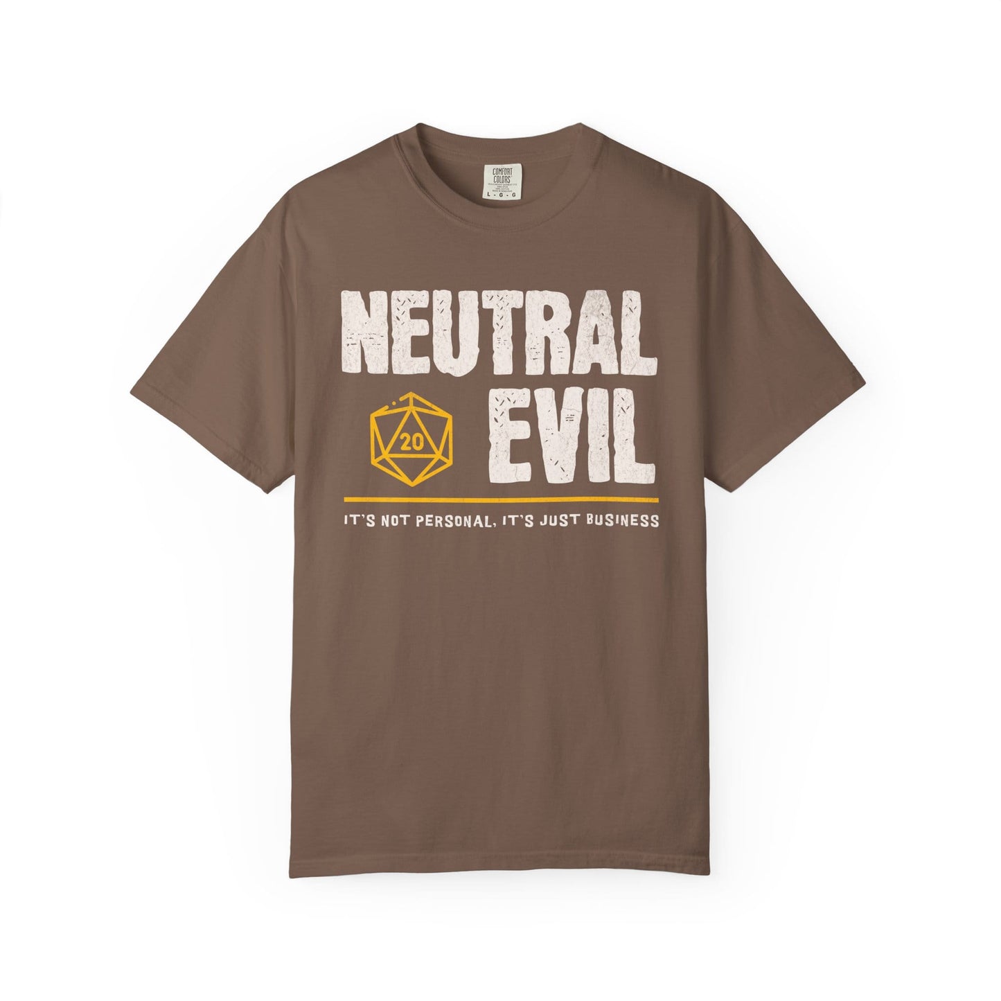 Neutral Evil Shirt - D&D Alignment T-shirt - Comfort Colors