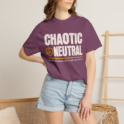 Chaotic Neutral Shirt - D&D Alignment T-shirt - Comfort Colors