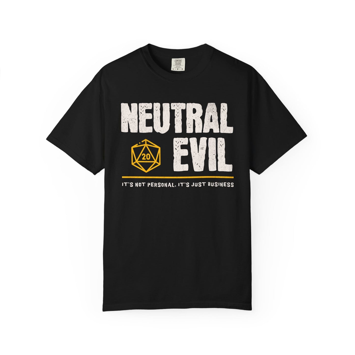 Neutral Evil Shirt - D&D Alignment T-shirt - Comfort Colors
