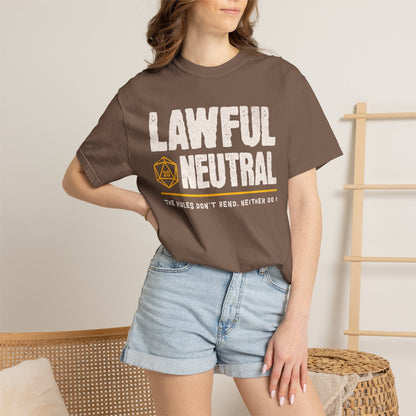 Lawful Neutral Shirt - D&D Alignment T-shirt - Comfort Colors