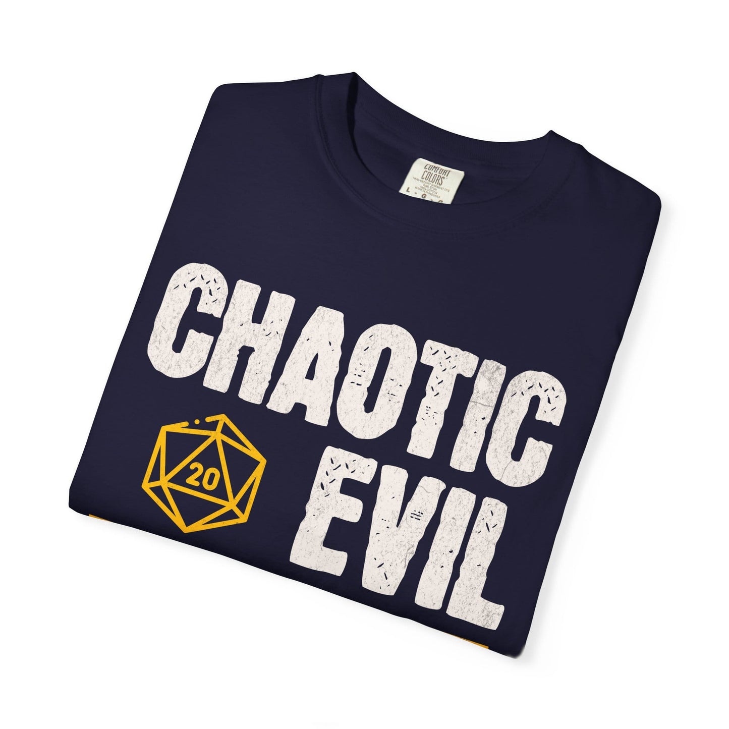 Chaotic Evil Shirt - D&D Alignment T-shirt - Comfort Colors