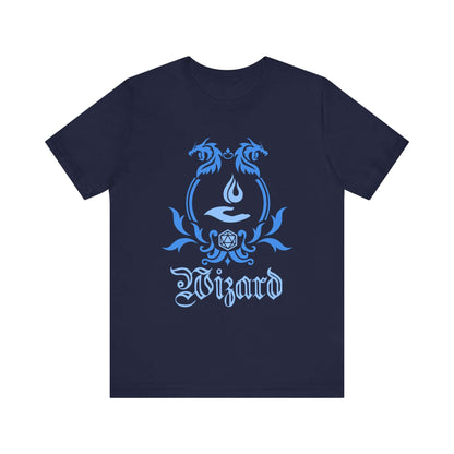 D&D Wizard Class Emblem T-Shirt Color: Navy Size: S