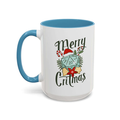 DnD Christmas Mug Size: 15oz Color: Light Blue