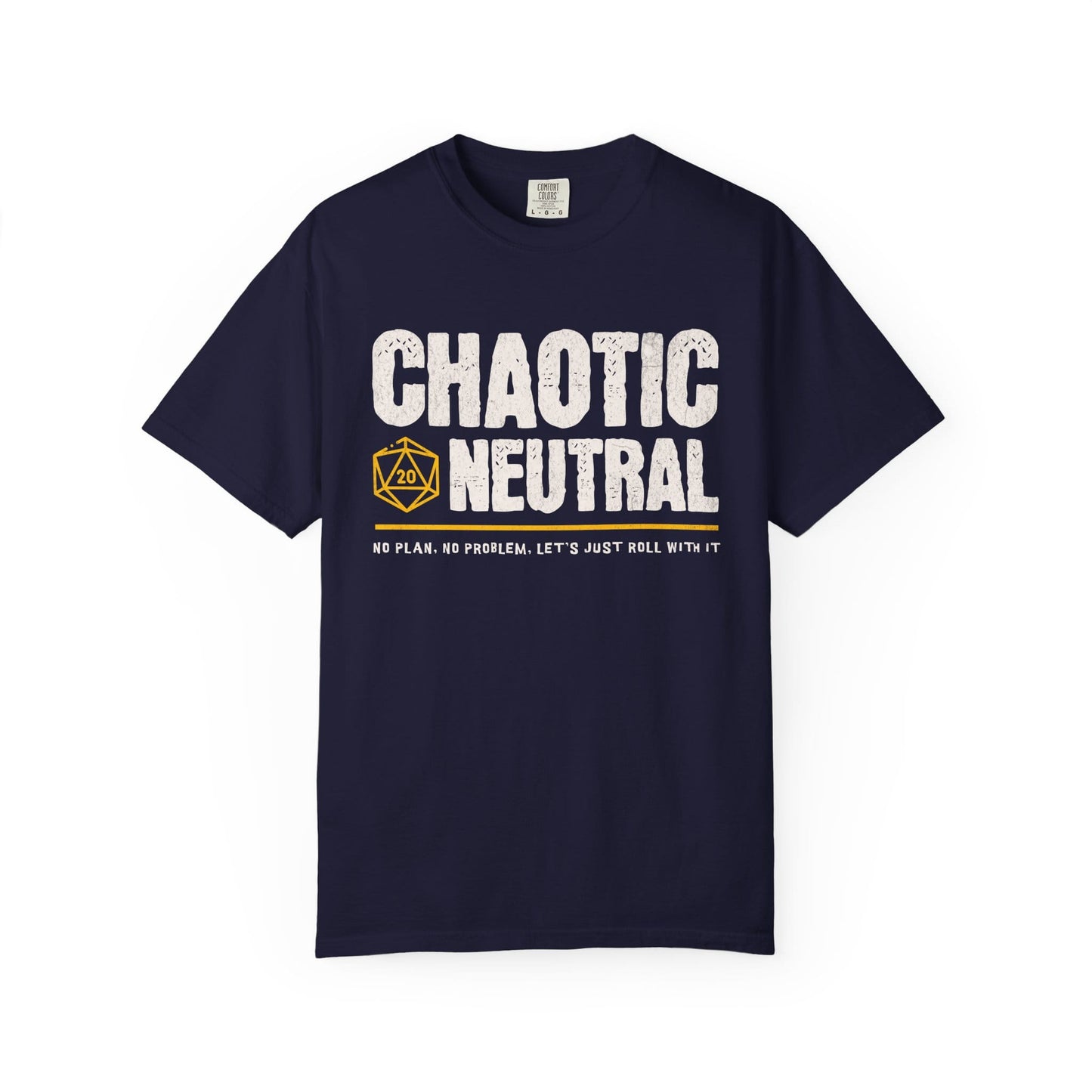Chaotic Neutral Shirt - D&D Alignment T-shirt - Comfort Colors