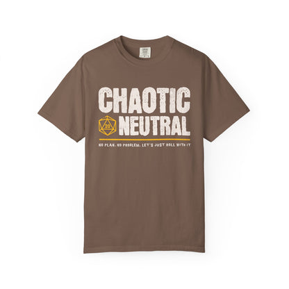Chaotic Neutral Shirt - D&D Alignment T-shirt - Comfort Colors
