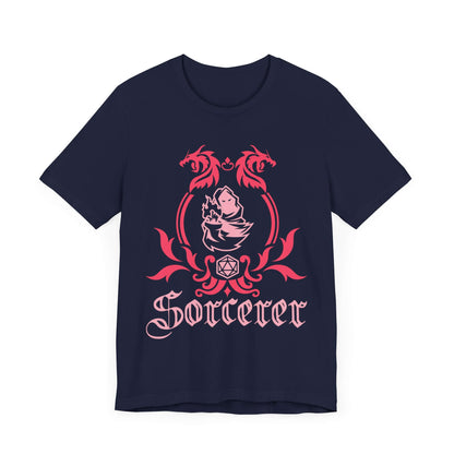 D&D Sorcerer Class Emblem T-Shirt Color: Navy Size: S