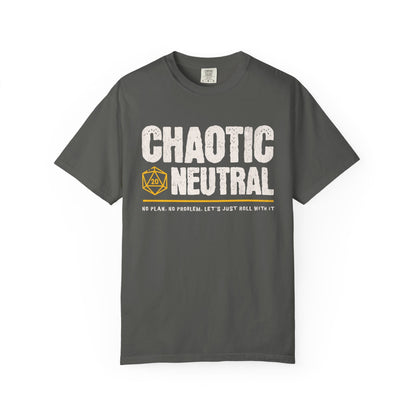 Chaotic Neutral Shirt - D&D Alignment T-shirt - Comfort Colors
