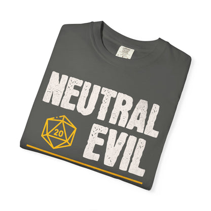 Neutral Evil Shirt - D&D Alignment T-shirt - Comfort Colors