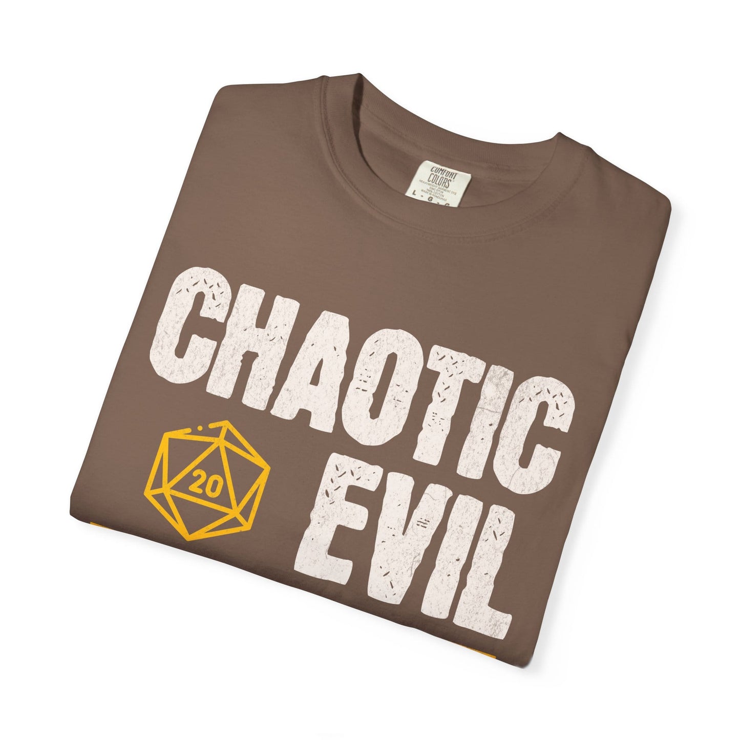 Chaotic Evil Shirt - D&D Alignment T-shirt - Comfort Colors