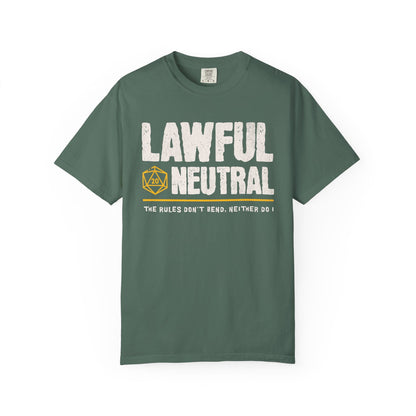 Lawful Neutral Shirt - D&D Alignment T-shirt - Comfort Colors