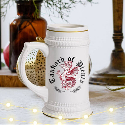 DnD Tankard of Plenty Beer Stein Size: 22oz