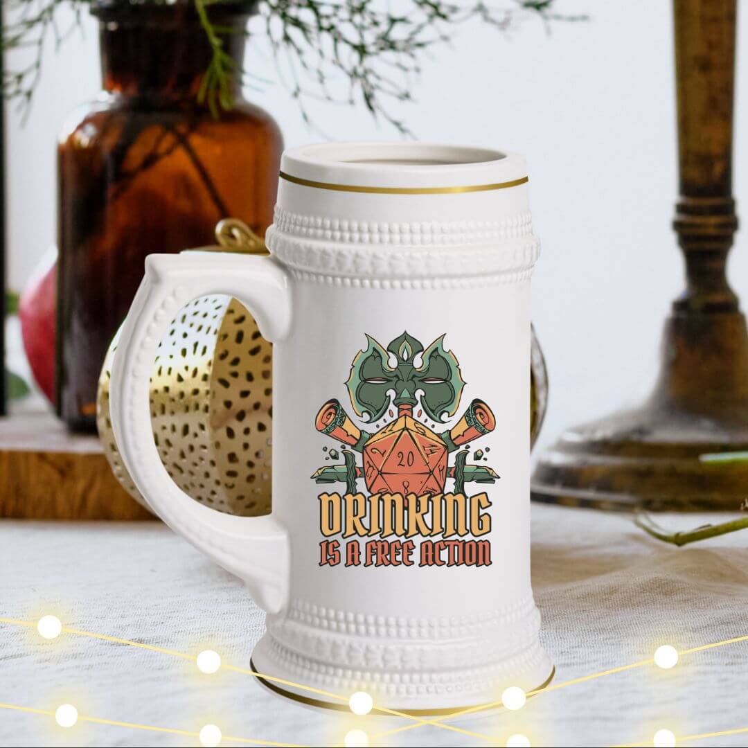 DND Tankard - Drinking is a Free Action