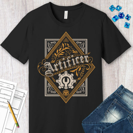 DnD Artificer Large Crest T-Shirt