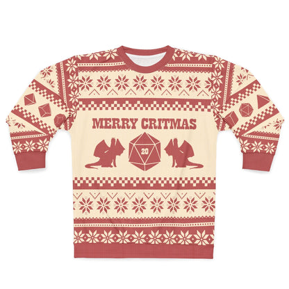 D&D Ugly Christmas Sweater Sweatshirt All Over Prints