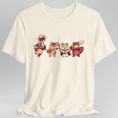 Printify T-Shirt Natural / S Animal Adventurers T-Shirt