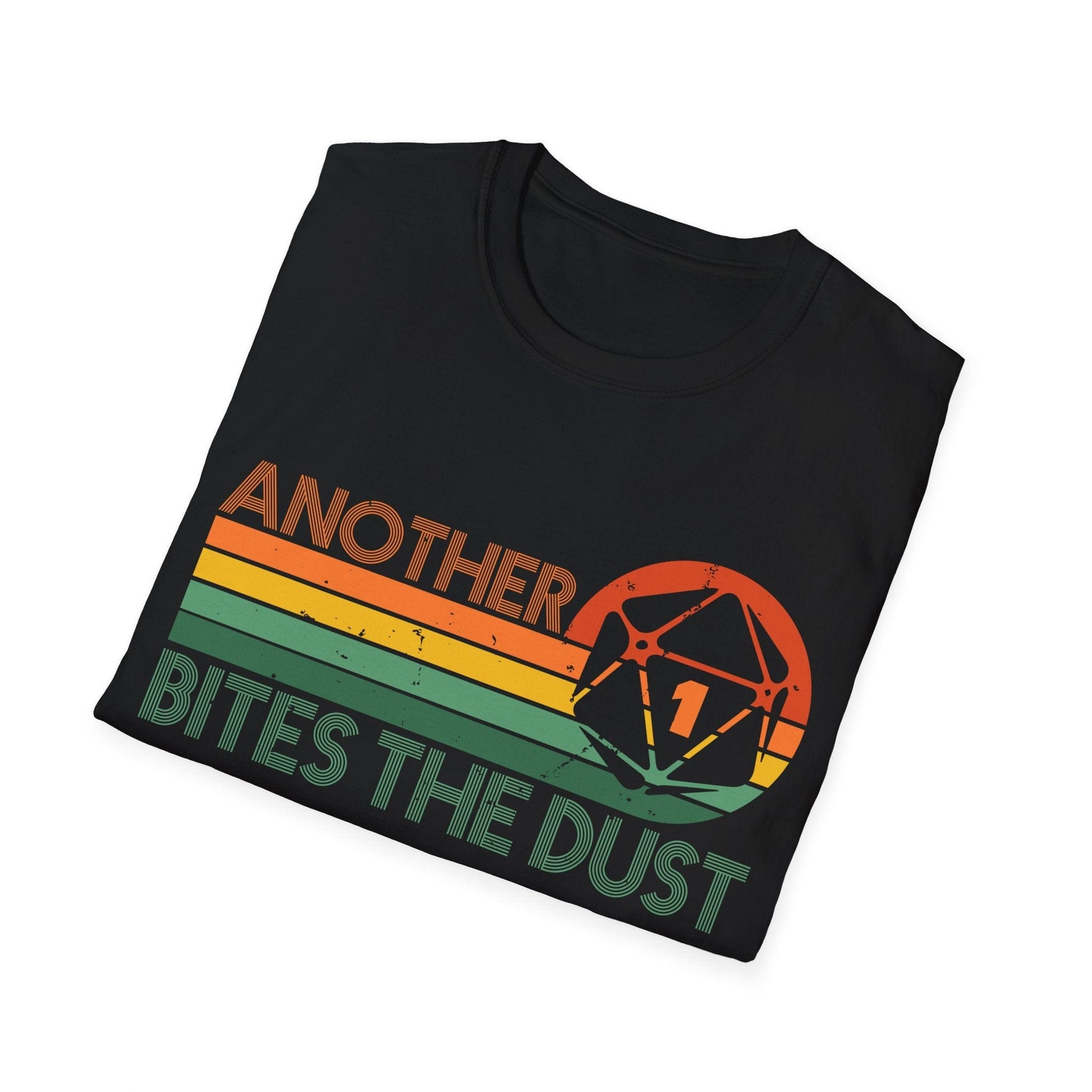 Printify T-Shirt Another One Bites The Dust Dice Shirt