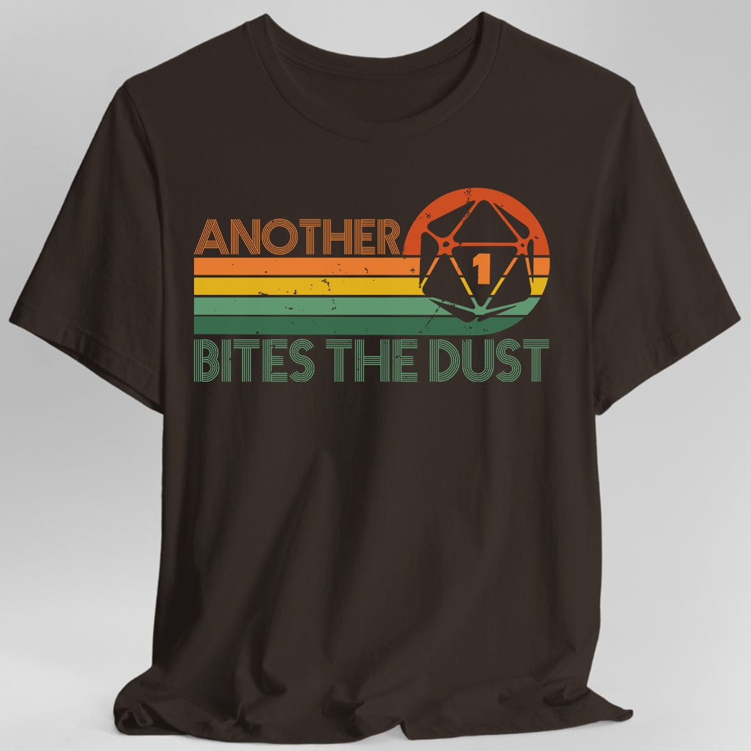 Printify T-Shirt Dark Chocolate / S Another One Bites The Dust Dice Shirt