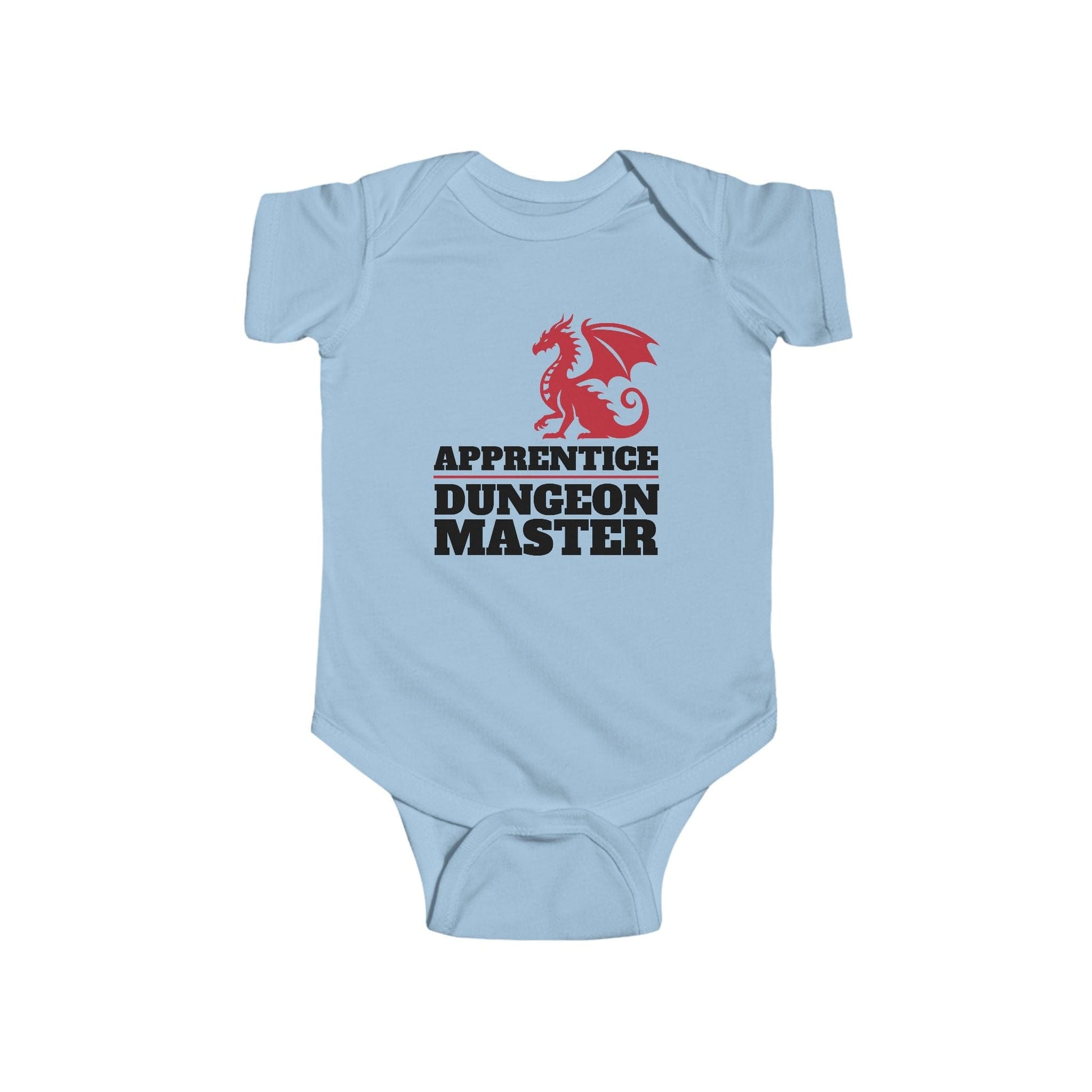 Printify Kids clothes Light Blue / NB (0-3M) Apprentice Dungeon Master Baby Bodysuit
