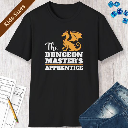 Printify Kids clothes Apprentice Dungeon Master Kids DnD T-Shirt