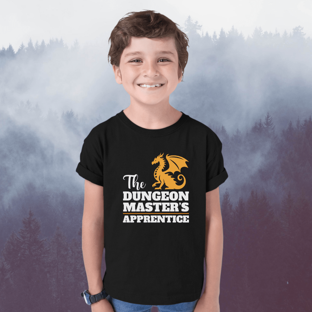 Printify Kids clothes Apprentice Dungeon Master Kids DnD T-Shirt