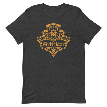 Printify T-Shirt Dark Grey Heather / S Artificer Class Emblem T-Shirt