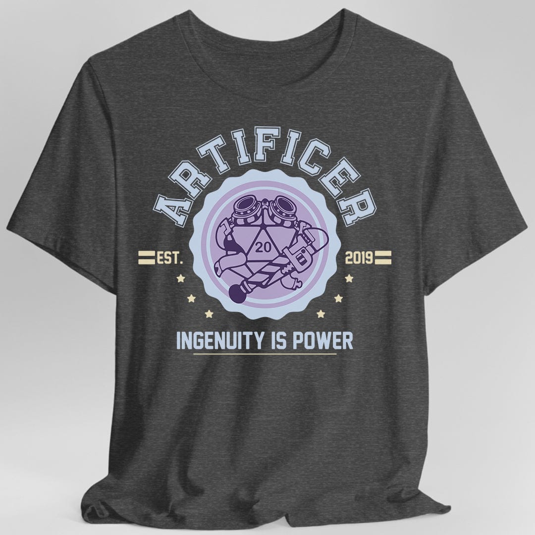 Printify T-Shirt Dark Heather / S Artificer Class Pastel DnD T-Shirt