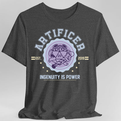 Printify T-Shirt Dark Heather / S Artificer Class Pastel DnD T-Shirt