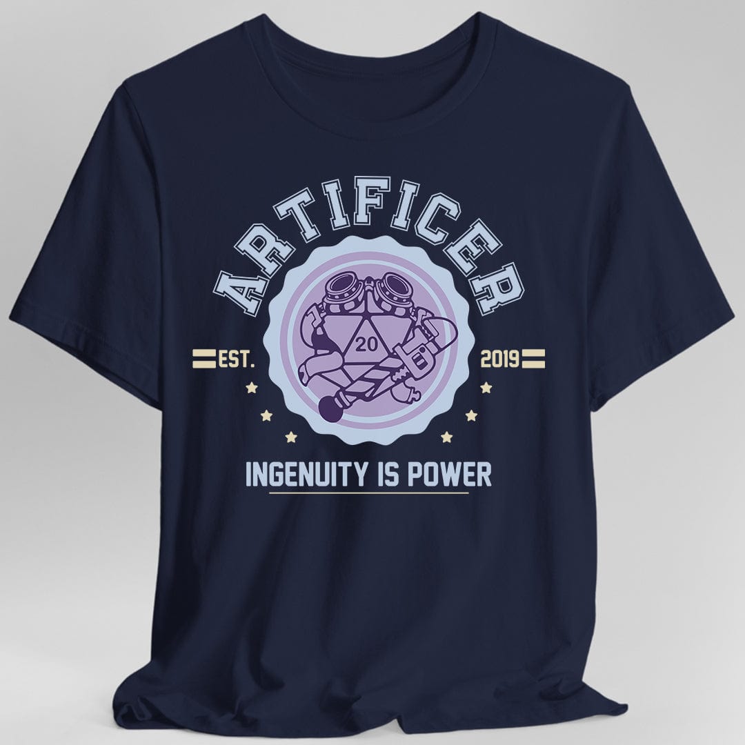 Printify T-Shirt Navy / S Artificer Class Pastel DnD T-Shirt