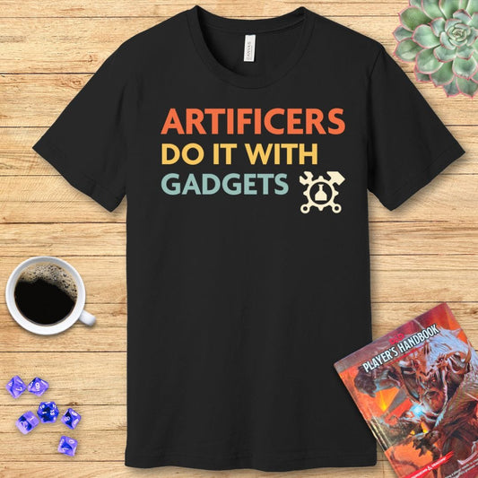 Printify T-Shirt Artificers Do It With Gadgets T-Shirt