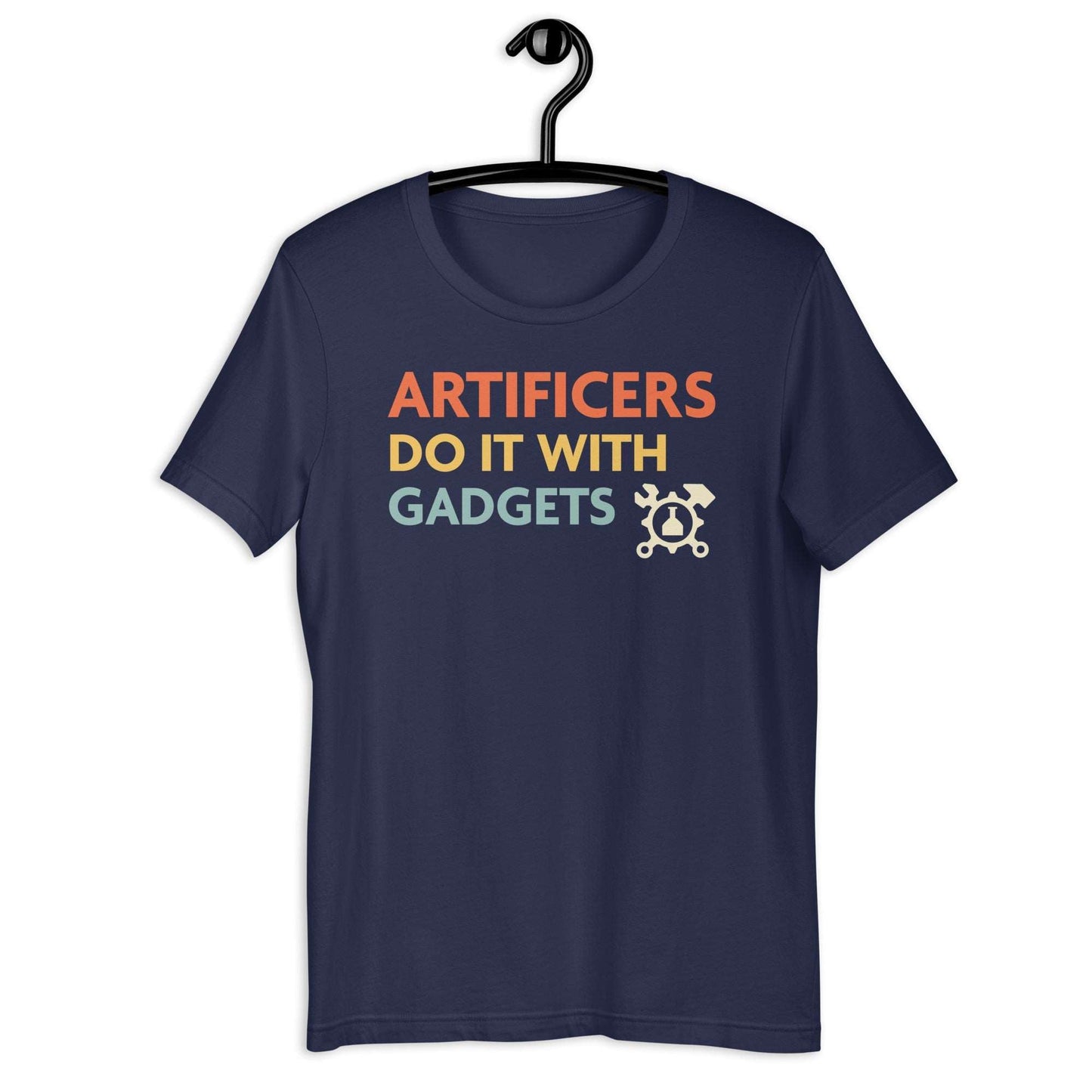 Printify T-Shirt Navy / S Artificers Do It With Gadgets T-Shirt