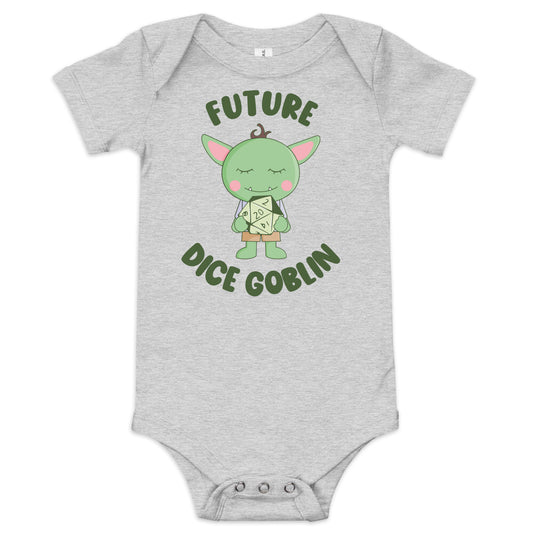 Future Dice Goblin Baby Onesie - Cute D&D Inspired Outfit for Infants