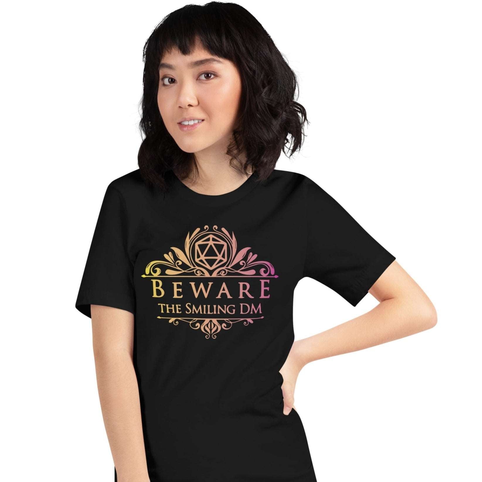 Printify T-Shirt Beware the Smiling DM Shirt