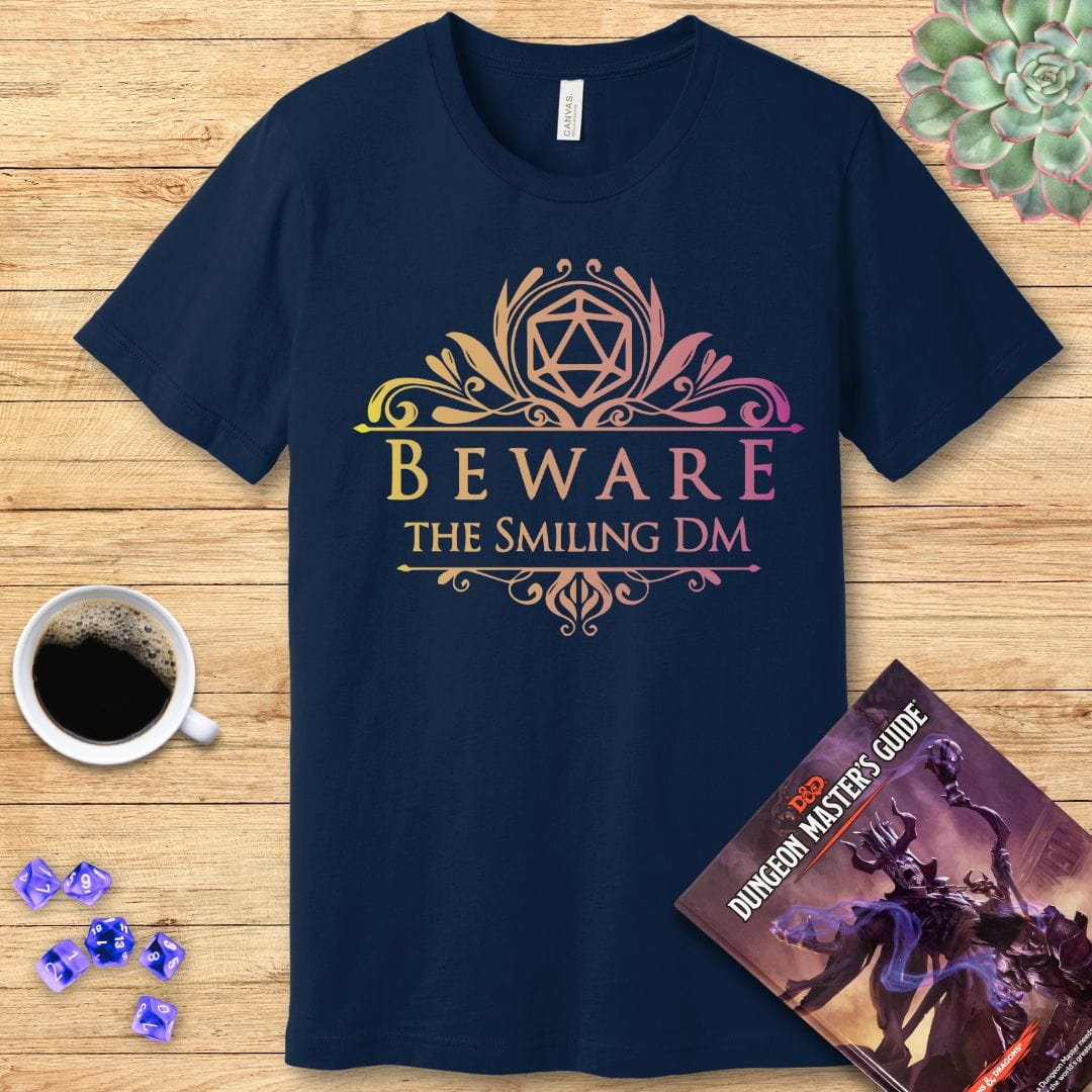 Printify T-Shirt Beware the Smiling DM Shirt