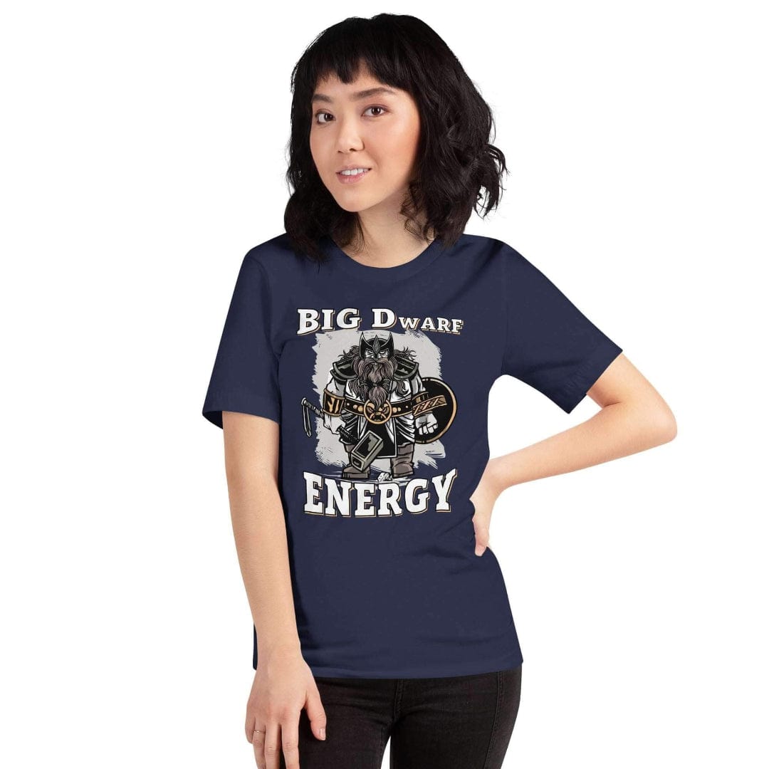 Printify T-Shirt Big D (Dwarf) Energy T-Shirt